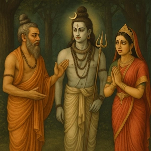 पार्वती ने शिव को खो दिया
