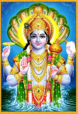 Vrishaahī vrishabho vishnuh ...