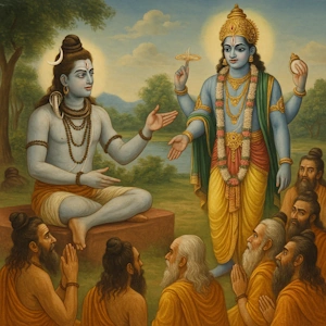 ಶ್ರೀ ಹರಿ ಶಿವನ ಬಗ್ಗೆ ಮಾತನಾಡುತ್ತಾನೆ