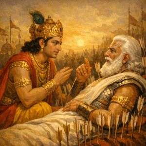 Yudhishtira's Questions To Bheeshma