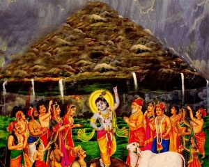 Mount Gowardhana was originally not in Mathura