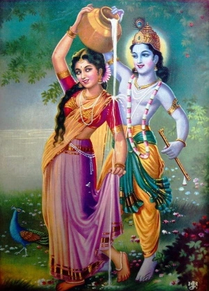krishna and radha rani